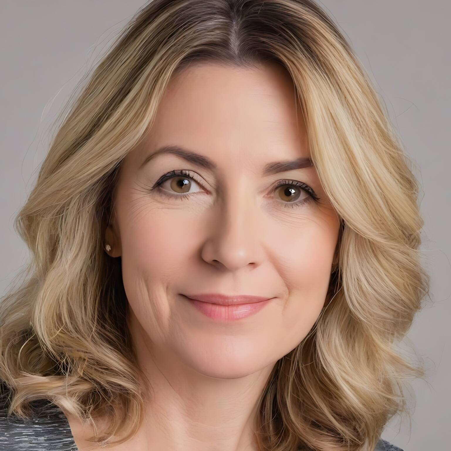 Portrait of the women, author of the mental health blog. 